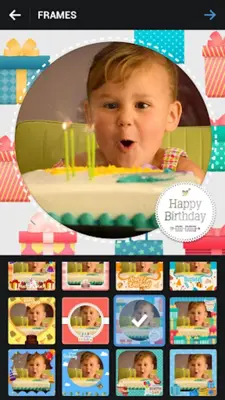 Birthday Photo Frames for Instagram android App screenshot 2