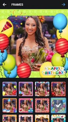 Birthday Photo Frames for Instagram android App screenshot 3